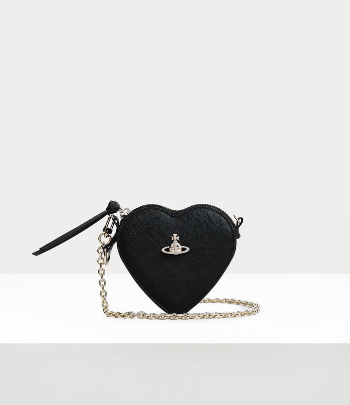 Vivienne Westwood SAFFIANO HEART WRISTLET